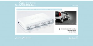 bluecar-site-internet Site internet de la voiture electrique blue car