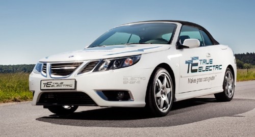 saab-9-3-aero-ze-electrique La SAAB 9-3 Aero ZE electrique