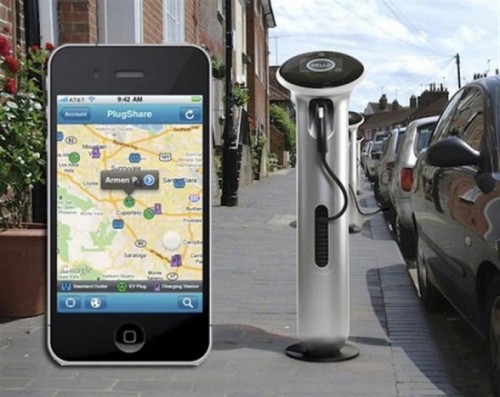 iPhone-voiture-electrique voiture electrique iPhone