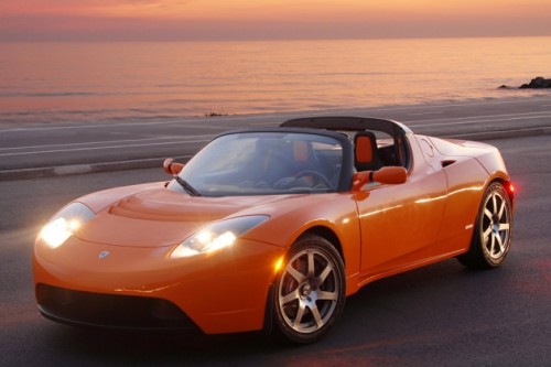 le tesla roadster en location