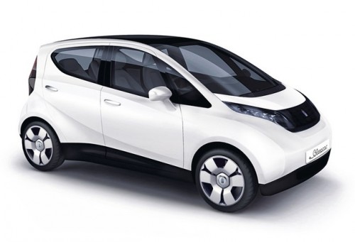 bollore Blue Car bollore Blue Car