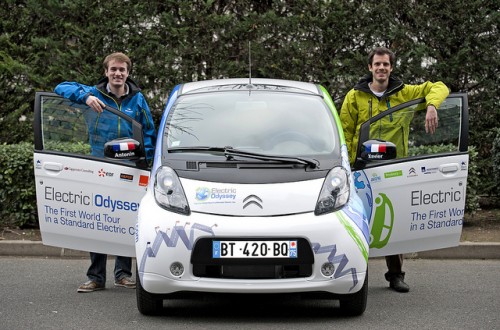 citroen c-zero tour du mondemonde le tour du monde en citroen C-Zéro